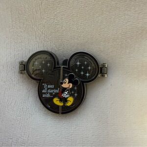 Disney Parks Collection Walt Disney “It Was All Started With a Mouse” Mickey Pin